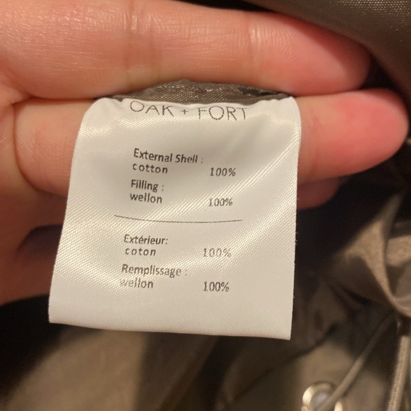 Oak+Fort Oversized Puffer Vest - Picture 3 of 5